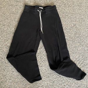 MATE the Label Waffle Knit Wide Leg Lounge Pants